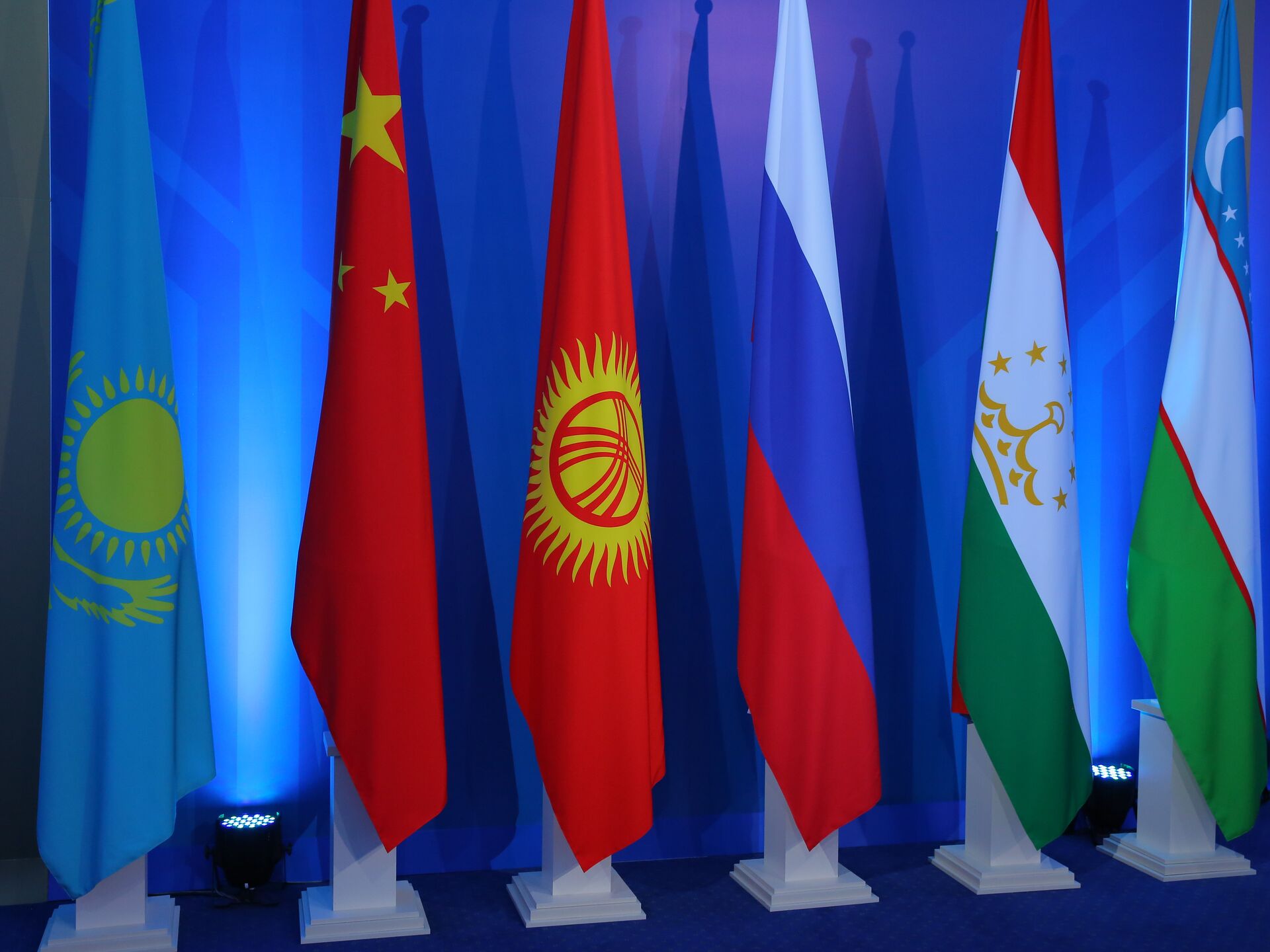 Снг региональная организация. Флаги центральной Азии ОДКБ ШОС. Флаг ШОС. КНР ШОС, Центральная Азия. Флаги стран ШОС.