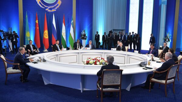 Заседание совета глав государств-членов ШОС - Sputnik Казахстан