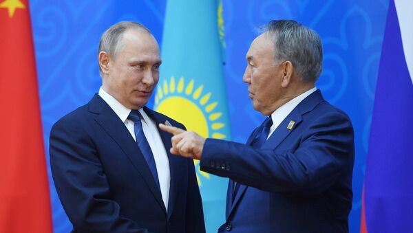 Владимир Путин и Нурсултан Назарбаев - Sputnik Казахстан