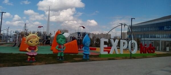 EXPO kids на территории Международной выставки EXPO kids на территории Международной выставки - Sputnik Казахстан