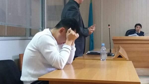 Юрий Пак во время судебного заседания - Sputnik Казахстан