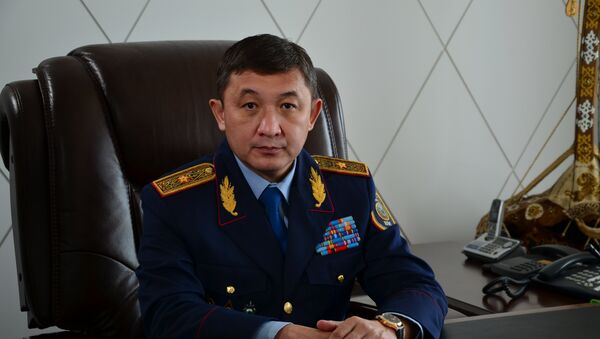 Начальник департамента внутренних дел Алматинской области генерал-майор Мурат Урумханов - Sputnik Казахстан