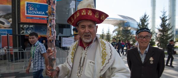 Амантай кажы на ЭКСПО Амантай кажы на ЭКСПО - Sputnik Казахстан