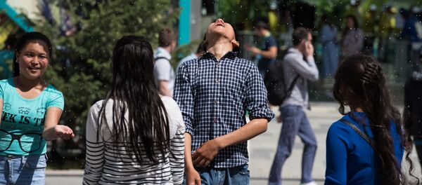 Посетители выставки ЭКСПО - Sputnik Казахстан