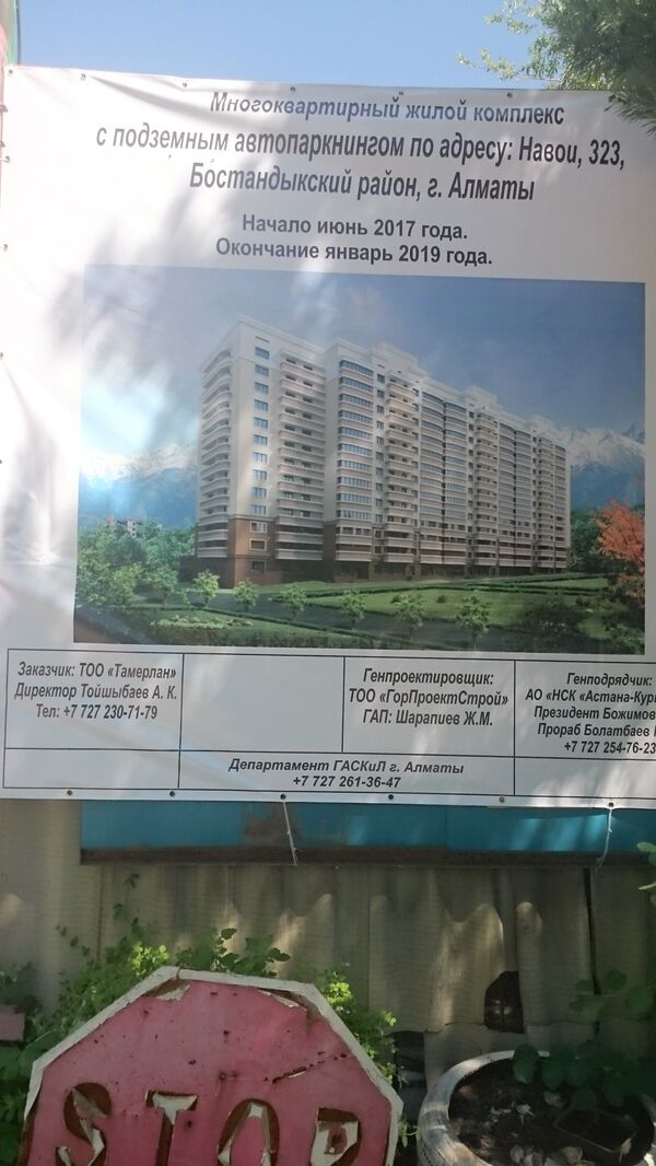 Проект жилого комплекса, который хотят возвести на месте парковки - Sputnik Казахстан