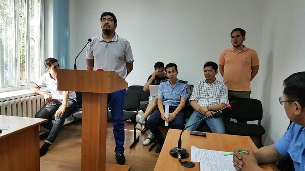 Максат Усенов в суде - Sputnik Казахстан