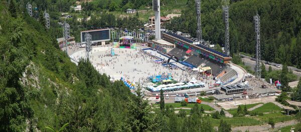 Медеу, архивное фото Медеу, архивное фото - Sputnik Казахстан