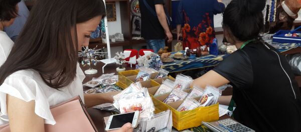 Выставка-ярмарка сувенирных изделий мастеров из Таджикистана - Sputnik Казахстан