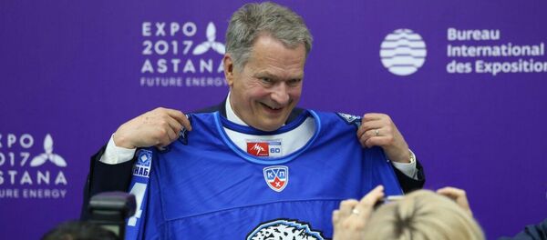 Президент Финляндии Саули Нийнистё - Sputnik Казахстан