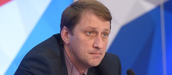 замначальника службы противодействия контрабанде наркотиков Главного управления по борьбе с контрабандой Федеральной таможенной службы Дмитрий Кузнецов - Sputnik Казахстан