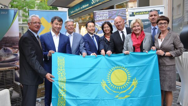 Открытие почетного консульства Казахстана в Клагенфурте, Австрия - Sputnik Казахстан