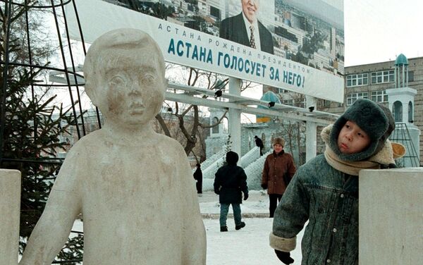 Жители столицы Казахстана, 1999 год - Sputnik Казахстан
