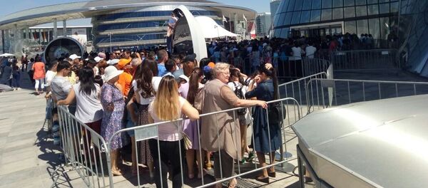 Посетители ЭКСПО - Sputnik Казахстан