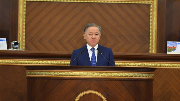 Нурлан Нигматулин на закрытии сессии парламента - Sputnik Казахстан