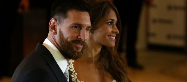 Лионель Месси мен Антонелла Рокуццо - Sputnik Қазақстан