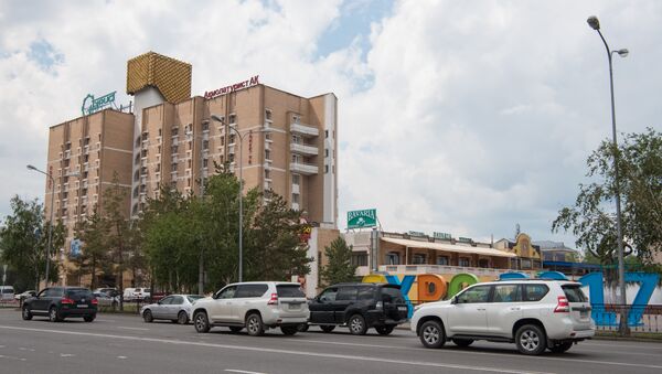 Виды Астаны, гостиница Турист - Sputnik Казахстан