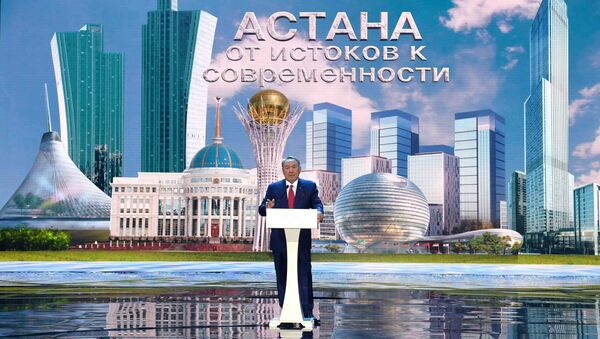 Елбасы Астана күніне арналған салтанатты қабылдауға қатысты - Sputnik Қазақстан