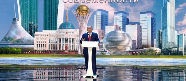 Елбасы Астана күніне арналған салтанатты қабылдауға қатысты - Sputnik Қазақстан