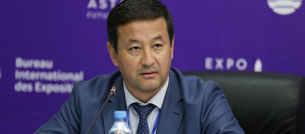 Директор департамента безопасности нацкомпании Астана ЭКСПО-2017 Рустем Чакенов Директор департамента безопасности нацкомпании Астана ЭКСПО-2017 Рустем Чакенов - Sputnik Казахстан