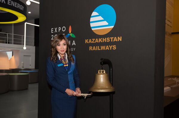 Павильон КТЖ на ЭКСПО Павильон КТЖ на ЭКСПО - Sputnik Казахстан