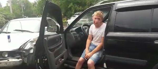 Пьяный водитель спровоцировал ДТП Пьяный водитель спровоцировал ДТП - Sputnik Казахстан