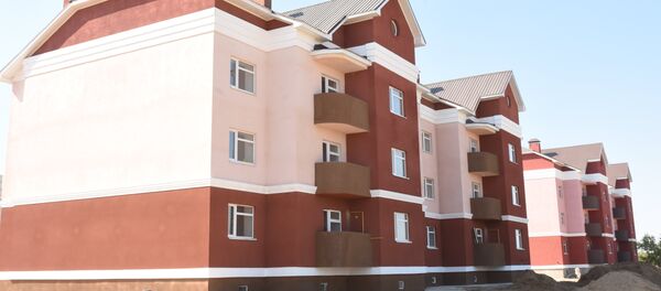 Нұрлы жер бағдарламасы бойынша салынған үй, архивтегі фото Нұрлы жер бағдарламасы бойынша салынған үй, архивтегі фото - Sputnik Қазақстан