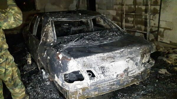 Два автомобиля сгорели на СТО  - Sputnik Казахстан