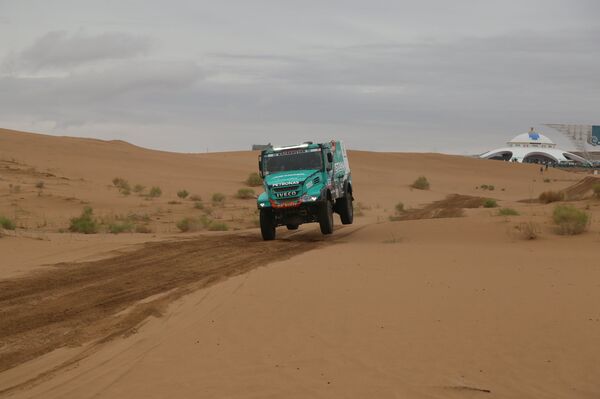 Экипаж Astana Motorsports на ралли Шелковый путь - Sputnik Казахстан