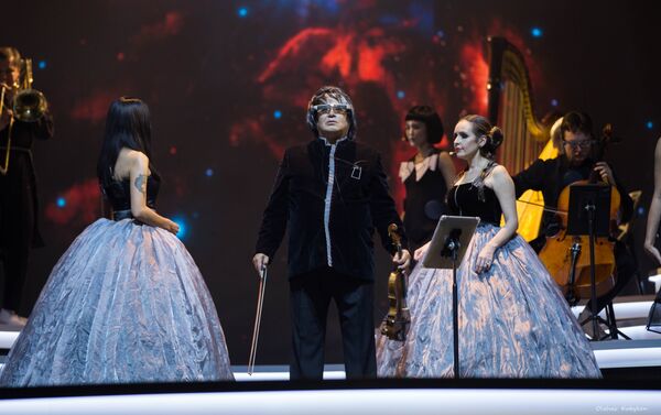 Марат Бисенгалиев во время шоу Энергия звука - Sputnik Казахстан