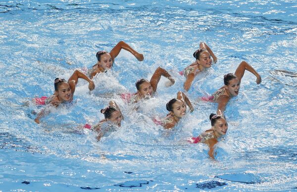Команда Казахстана по синхронному плаванию - Sputnik Казахстан