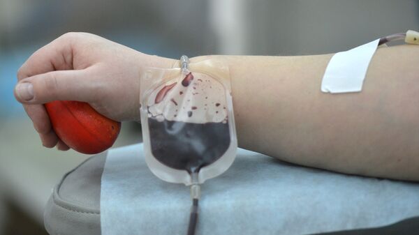 Работа Центра переливания крови - Sputnik Казахстан