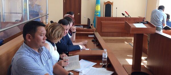 Суд по делу экс-главы Казводхоз Омирбека Жампозова - Sputnik Казахстан