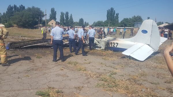 Авиакатастрофа под Жаркентом, фото с места событий - Sputnik Казахстан