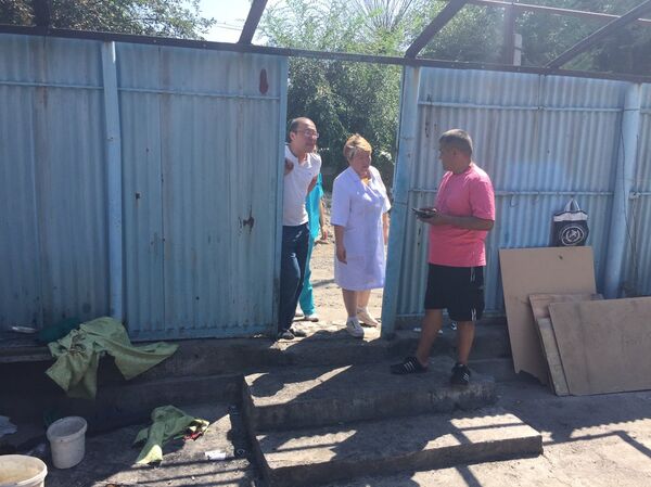 Последствия пожара в Туздыбастау - Sputnik Казахстан