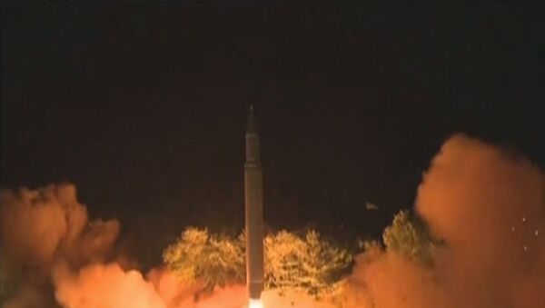 Запуск баллистической ракеты в Северной Корее - Sputnik Казахстан