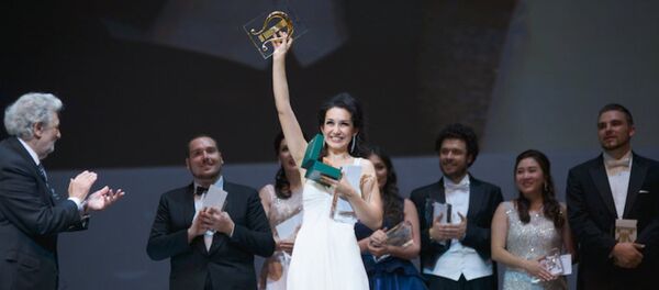 Мария Мудряк заняла III место на конкурсе Опералия Пласидо Доминго Мария Мудряк заняла III место на конкурсе Опералия Пласидо Доминго - Sputnik Казахстан