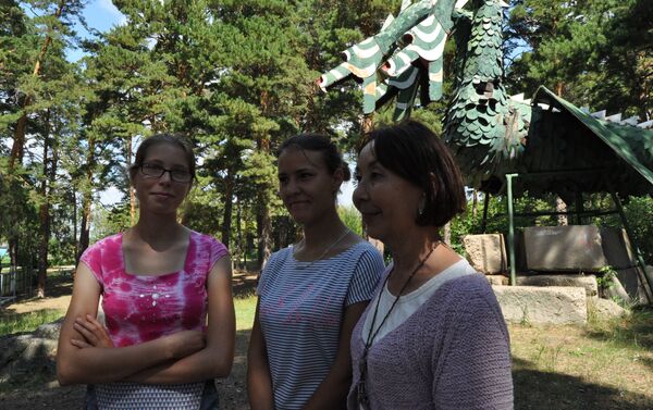 Воспитанники детских домов на отдыхе в лагере Рассвет - Sputnik Казахстан