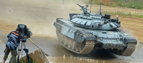 1-й этап конкурса Танковый биатлон — Индивидуальная гонка. День первый 1-й этап конкурса Танковый биатлон — Индивидуальная гонка. День первый - Sputnik Казахстан