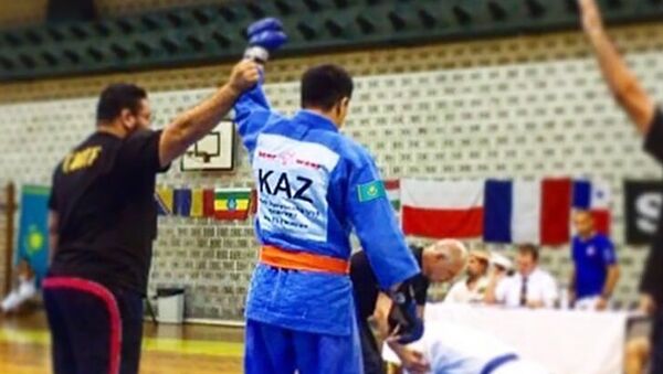 Казахстанец завершил бой одним движением руки на соревнованиях в Хорватии - Sputnik Казахстан