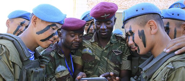 Открытие АрМИ-2017 на базе Отар - Sputnik Казахстан