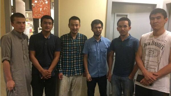 Задержанные в Египте казахстанские студенты - Sputnik Казахстан