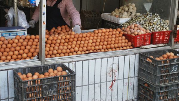 Продавщица яиц - Sputnik Казахстан