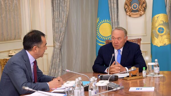 Нурсултан Назарбаев встретился с премьер-министром РК Бакытжаном Сагинтаевым - Sputnik Казахстан