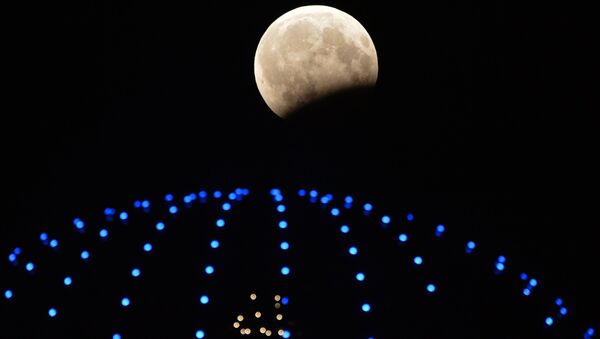 Лунное затмение, архивное фото - Sputnik Казахстан