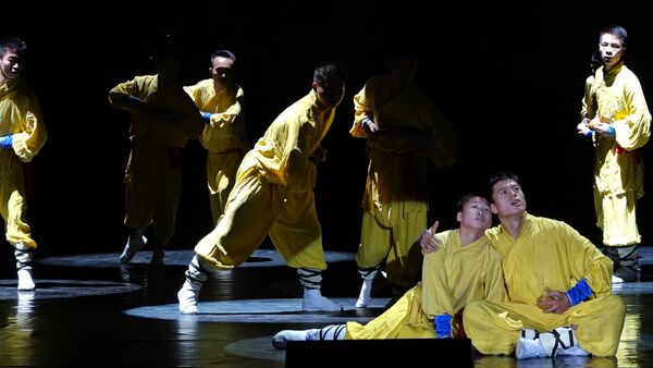 Китайские мастера кунг-фу устроили грандиозное шоу в Астане - Sputnik Казахстан