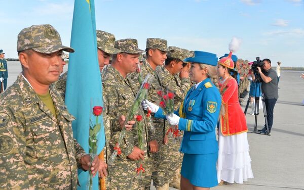 Встреча участников Армейских международных игр - 2017 - Sputnik Казахстан