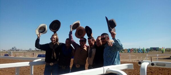 Америкалық ковбойлар көкпар тартысуға Астанаға  келді - Sputnik Қазақстан