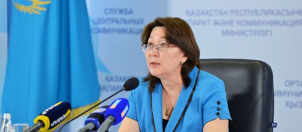 Вице-министр здравоохранения Казахстана Лязат Актаева - Sputnik Казахстан