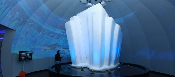 Айсберг в павильоне России на ЭКСПО - Sputnik Казахстан