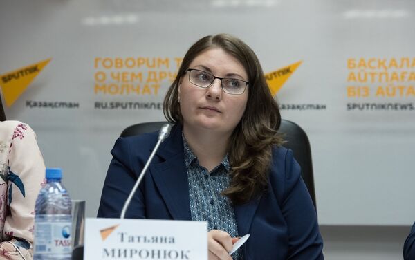 Исполнительный директор Национальной волонтерской сети ОЮЛ Татьяна Миронюк - Sputnik Казахстан